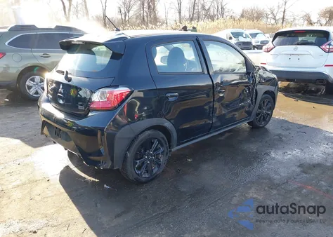 2023 Mitsubishi Mirage Black Edition/Ralliart/Se z USA, uszkodzony, nr VIN ML32AWHJ7PH001201
